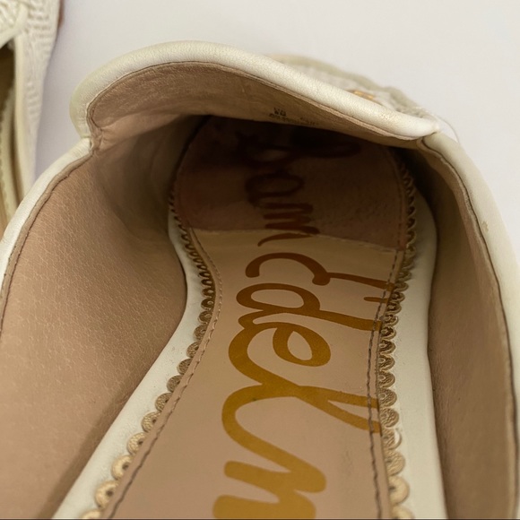 Sam Edelman Linnie Mules Raffia Rounded Toe - Picture 10 of 13